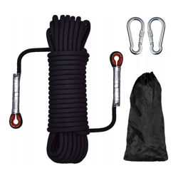 Corda di arrampicata RACCELLA RACCIARE LINENA Corda rampicante Corda da arrampicata 30 metri nero 12mm corda rampicante en oferta