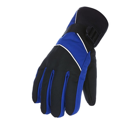 Guanti da sci guanti invernali caldi Guanti da esterno Blue Mountaineering Guanti da equitazione