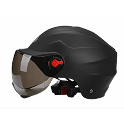 Casco per bicicletta elettrica Unisex Summer Headphone solare testa grigio testa cuffia cuffia, nero precio