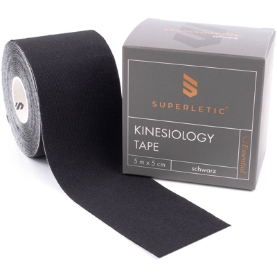 Capital Sports Elek, Kinesio tape, 5 m x 5 cm, cotone e adesivo acrilico, resistente all'acqua