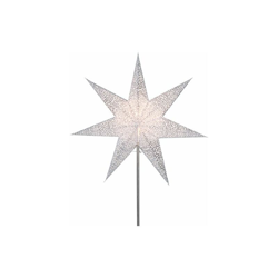 Star 236Â âÂ 83, Stella di carta"Antique, con carta, Bianco, 14.0Â x 48.0Â x 48.0Â cm en oferta