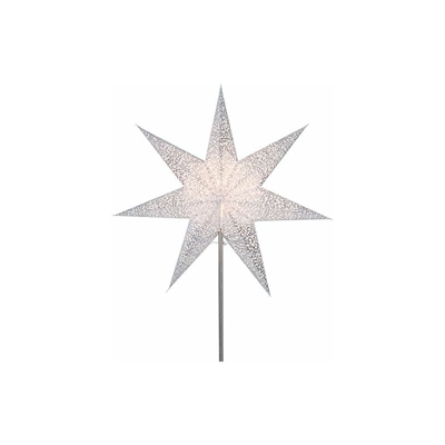 Star 236Â âÂ 83, Stella di carta"Antique, con carta, Bianco, 14.0Â x 48.0Â x 48.0Â cm