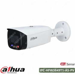 8Mp Bullet Full-color Deterrenza Attiva 2.8mm WizSense Ip PoE IPC-HFW3849T1-AS-PV - Dahua precio