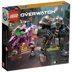 75973 Overwatch D. Va e Reinhardt características