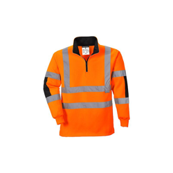 Felpa Rugby Xenon | 4XL - Orange - NEUTRO (SENZA PERSONALIZZAZIONE) - Orange en oferta