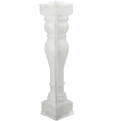 Stampo per stampo da giardino in gesso 52cm con colonna romana in balaustra en oferta