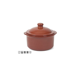 Pentola Terracotta Con Coperchio 18Cm en oferta