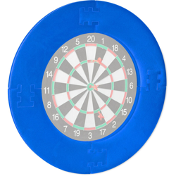 Cornice per Bersaglio Freccette, 4 parti, Anello Protettivo per Dartboard da 45 cm, EVA, Ø 72 cm, in Color Blu características