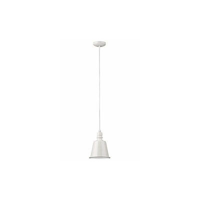 Lampada a Sospensione,Pagoda, Bianco - Premier Housewares