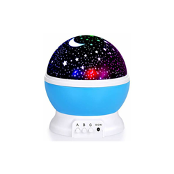 Proiettore cielo stellato, luce notturna a LED, rotazione a 360°, lampada romantica, LED, perfetta per feste, cameretta dei bambini, regalo di Natale precio