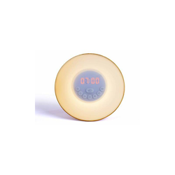 AR319 Lampada dell'orologio del simulatore di alba, 10 livelli di luminositÃ , 6 suoni naturali AR319 Beige - Livoo Feel Good Moments precio