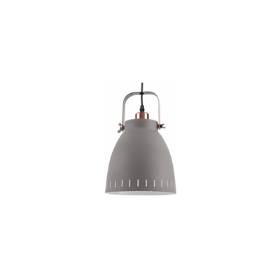 Lampada a Sospensione, Illuminazione a Soffitto, Ferro, Grigio - Leitmotiv