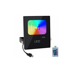 Faretto LED RGB Esterno Proiettore Faro,Impermeabile IP66,Faretto Giardino Smartphone Android e IOS Controllato da Bluetooth APP-16 milioni precio