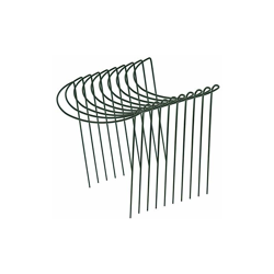 Picchetto di supporto per piante, traliccio da arrampicata semicircolare per gabbia per piante da giardino, 30 x 20 cm (Confezione da 10) - Be In en oferta