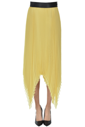 Pleated midi skirt precio