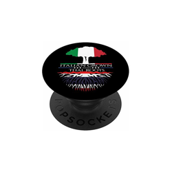 Ingenius Regali Di Ancestry Thailandesi Italiani - Radici thailandesi italiane Radici thailandesi asiatiche Fam PopSockets Supporto e Impugnatura per precio