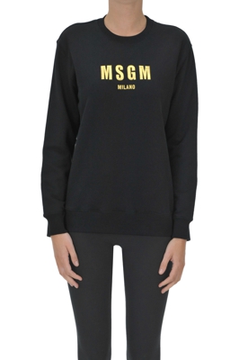 Designer logo sweatshirt