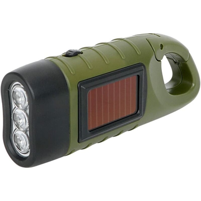 Perle Rareit - Lampada a LED portatile con energia solare con dinamo Manivetle per campeggio, alpinismo e tenda