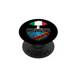 Ingenius Regali Di Ancestry Italiana Congolese - Radici Congolesi Italiane Radici Africane Famiglia Congo Pri PopSockets Supporto e Impugnatura per precio