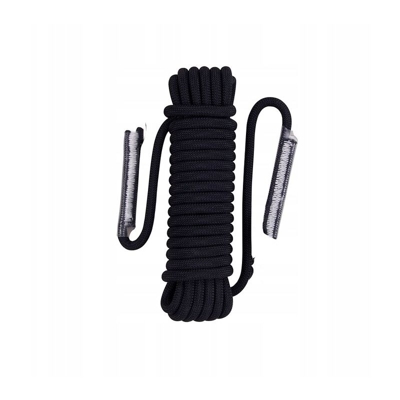 Corda da arrampicata intrecciata corda corda corda rampicante corda da arrampicata 14mm nero (10 metri corda rampicante