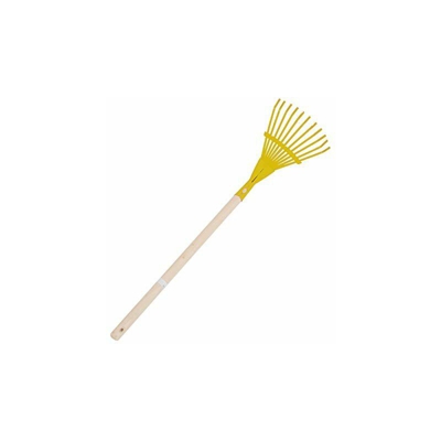 Plane Plant 170512 - Rastrello da Giardinaggio per Bambini, con Attrezzi da Giardinaggio, 72 cm, 3 Anni, Colore: Giallo - Planete Plante