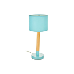 Lampada da Tavolo in Legno, con Anelli di Lampadina per Deodorante per Ambienti, Unisex, per Adulti, Blu (Blu), Unica - Dcasa precio