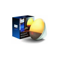 HF3519/01 Wake-up Light (Funzione Alba Solare, Radio FM Digitale, Sveglia con Luce Diurna), Bianco - Philips precio