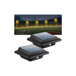 Lampada solare a LED per grondaia, 40 LED, per esterni, con sensore di movimento, IP65, impermeabile, 1800 mAh, PIR, colore nero, luce solare bianca características