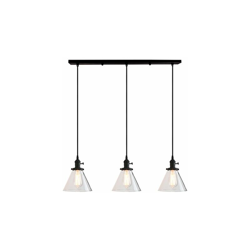 3Â Imbuto Retro Design trasparente vetro internoÂ â??Â Lampada a sospensione Vintage industriale loft lampada a sospensione Lampade a sospensione características