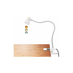 lampada da lettura a LED, lampada da tavolo, 3 temperature di colore, 11 luminositÃ , morsetto USB, lampada a LED dimmerabile, luce diurna, cavo USB características