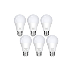 Lampadina LED E27, 12 W (sostituisce 85 W), luce bianca fredda 6500 K, AC85-265 V, 1080 lm, angolo di diffusione 220°, confezione da 6 [classe precio