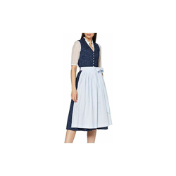 Brumberg Leuchten Dirndl Vestito, Silber, 32 Donna en oferta