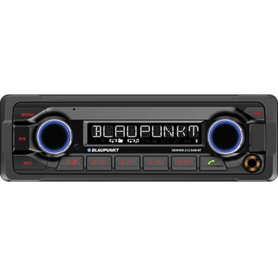 Denver 212 DAB BT Autoradio Collegamento per controllo remoto da volante, Vivavoce Bluetooth®, Sintonizzatore - Blaupunkt