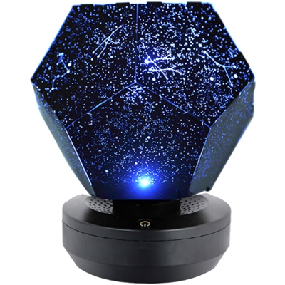 Proiettore romantico Led Light Dreamlike Stars Lampada da proiezione Camera da letto Home Decor,Alimentazione USB + luce blu