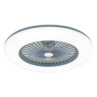 Ventilatore da soffitto 110V-120V con illuminazione Luci LED dimmerabili APP Controllo del telefono cellulare Connessione BT con telecomando per