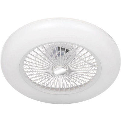 Ventilatore a soffitto con illuminazione 180V-265V LED con supporto APP Controllo telefono cellulare Connessione Bluetooth per camera da letto