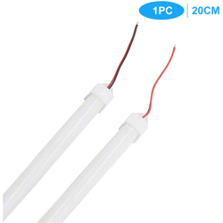 Asupermall - 12V sotto le luci di striscia dell'armadio LED per interni con strisce rigide rigide, copertura lattiginosa, 20 cm, 1 pezzo,20 cm 1 pz características