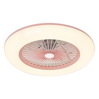 Ventilatore da soffitto 180V-265V con illuminazione Luci LED dimmerabili APP Controllo telefono cellulare Connessione BT con telecomando per camera