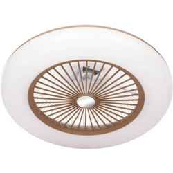 Ventilatore a soffitto con illuminazione 180V-265V LED con supporto APP Controllo telefono cellulare Connessione Bluetooth per camera da letto en oferta