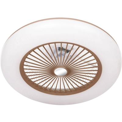 Ventilatore a soffitto con illuminazione 180V-265V LED con supporto APP Controllo telefono cellulare Connessione Bluetooth per camera da letto