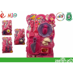 Kit Cucina Rosa Cm.21X14 en oferta