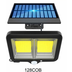 Lampada a induzione solare stile separato Luce bianca fredda 128 / 160COB con / senza controller,128 COB senza controller en oferta