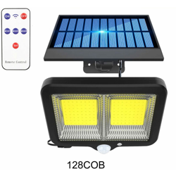 Lampada a induzione solare stile separato Luce bianca fredda 128 / 160COB con / senza controller,128 COB con controller precio