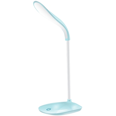 Asupermall - Lampada da scrivania a LED ricaricabile Lampada da tavolo portatile con ricarica USB e plug-in Tubo flessibile a 360 ¡ã Lampada da