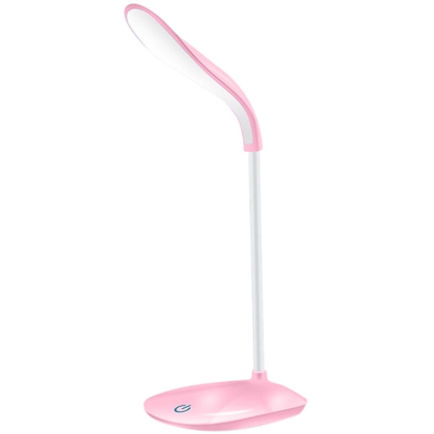 Asupermall - Lampada da scrivania a LED ricaricabile Lampada da tavolo portatile con ricarica USB e plug-in Tubo flessibile a 360 ¡ã Lampada da