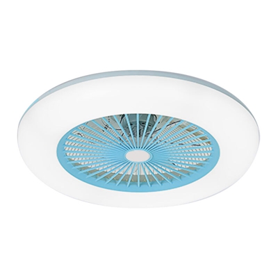 Ventilatore da soffitto 180V-265V con illuminazione Luci LED dimmerabili APP Controllo telefono cellulare Connessione BT con telecomando per camera