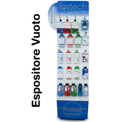 Lostech Espositore Monofacciale Cm.45X18X170H características