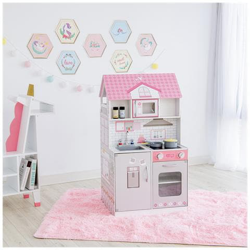 Kids 2 In 1 Casa Delle Bambole E Cucina Da Gioco Per Bambini Td-12515p en oferta