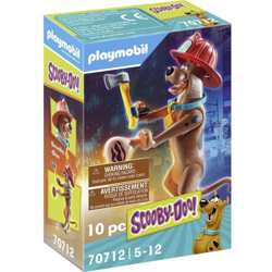 ® SCOOBY-DOO! Figura da collezione pompiere 70712 - Playmobil en oferta