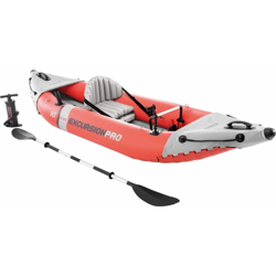 Intex - ntex Kayak Gonfiabile Excursion Pro K1 305x91x46 cm - Rosso en oferta